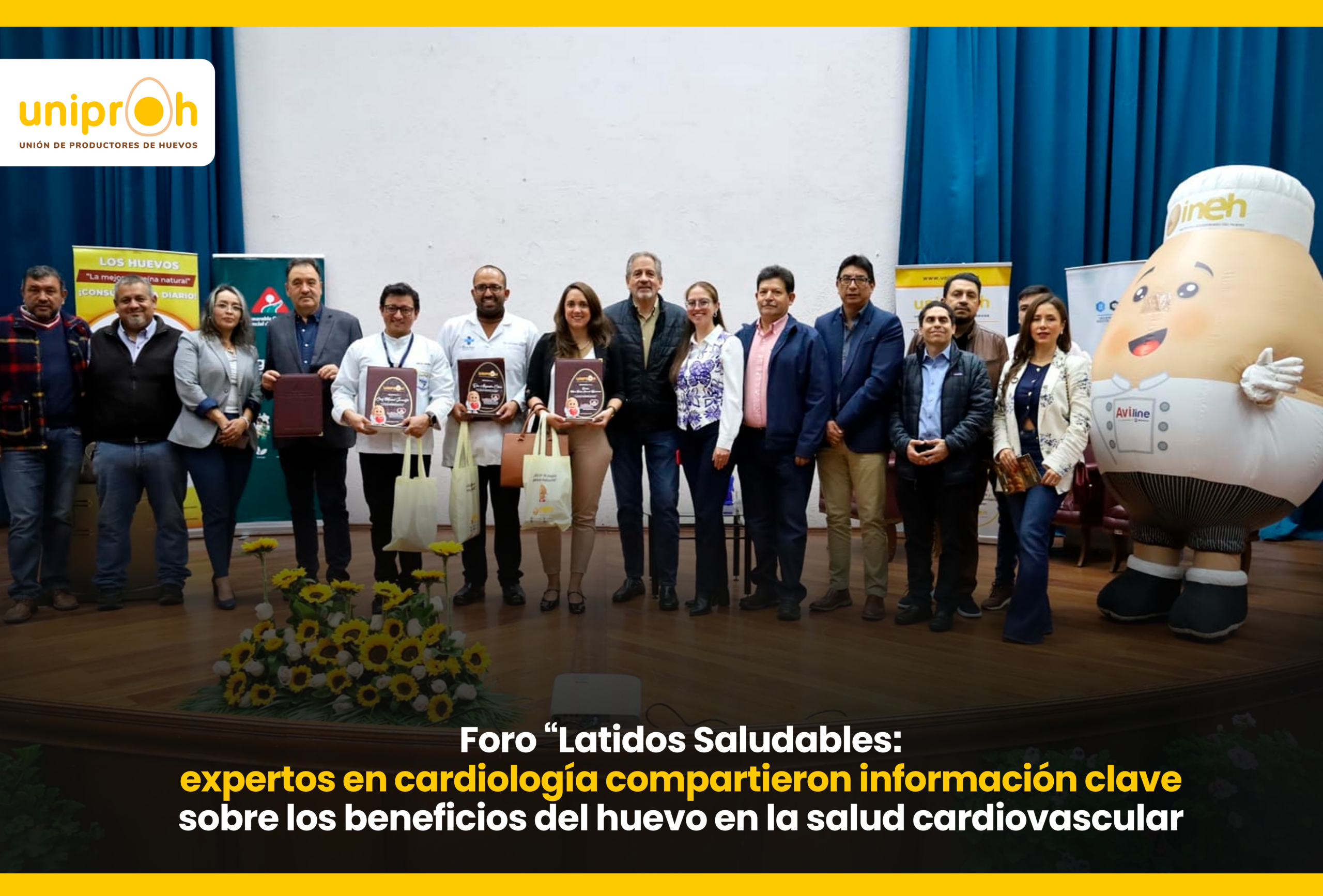 UNIPROH impulsa la salud cardiovascular a través del huevo