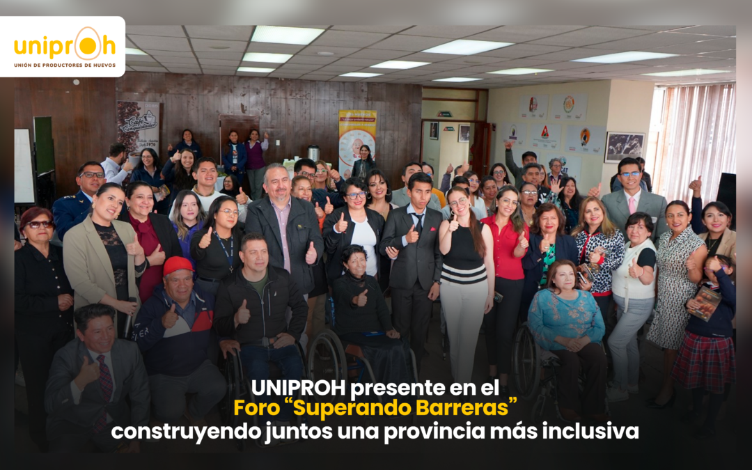 Uniproh estuvo presente en el Foro «Superando Barreras»